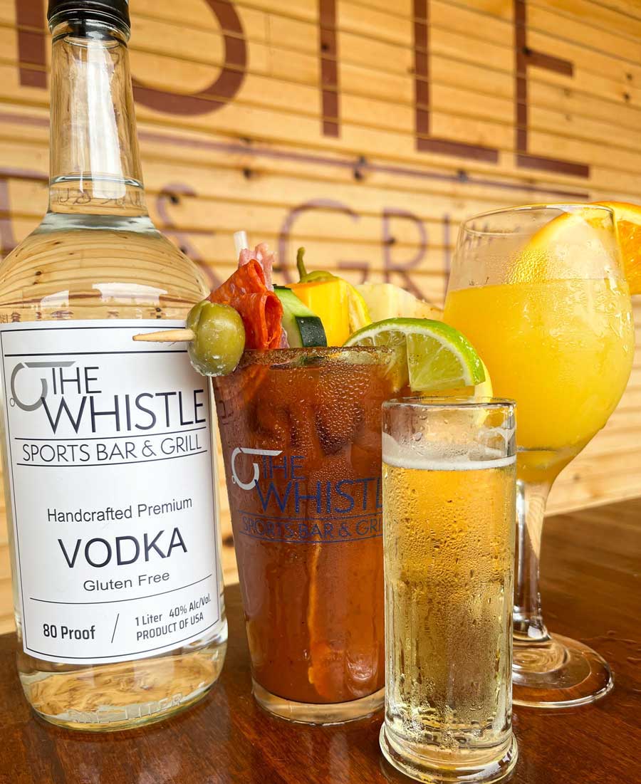 Bloody Mary featuring The Whistle Sports Bar & Grill signature Vodka